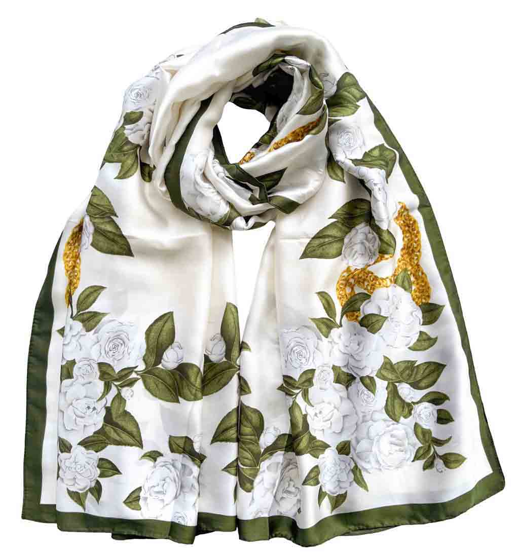 xyueanlo SR-085 Satin Royale Scarf - View 1